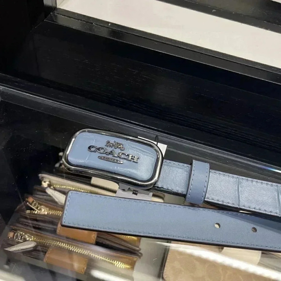 COACH Signature Buckle Cut To Size Morgan Belt, 25 Mm CR913 QBCFL - Picture 4 of 8